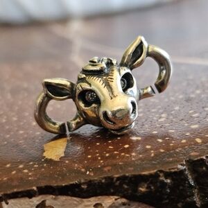X By Trollbeads Horse, Double Silver Link